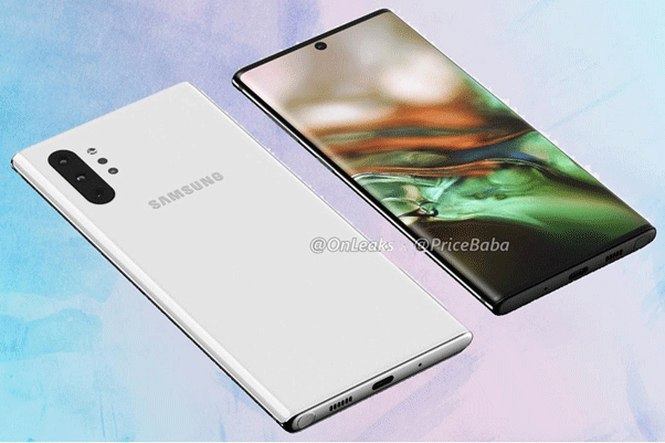 Hình ảnh concept Galaxy Note 10