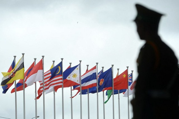 Trong một lần Hội nghị cấp cao ASEAN tổ chức tại Lào năm 2016 - Ảnh: AFP