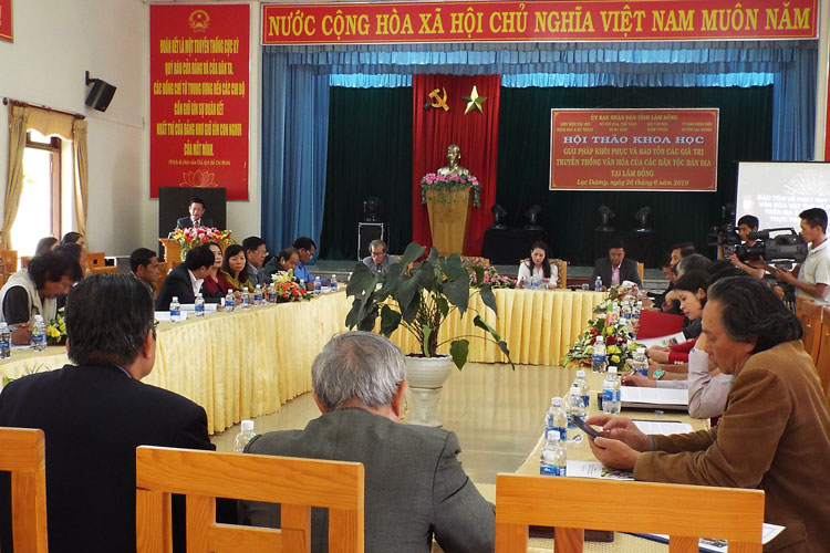 Hội thảo &quot;Giải pháp khôi phục và bảo tồn các giá trị truyền thống văn hóa các dân tộc bản địa tại Lâm Đồng&quot;