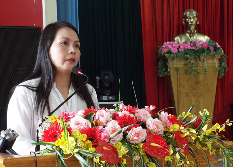 Bà Nguyễn Thị Bích Ngọc - Phó Giám đốc Sở VH-TT-DL Lâm Đồng
