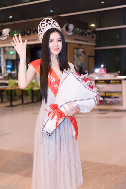 Cô gái Đà Lạt đăng quang Hoa hậu Doanh nhân châu Á 2019
