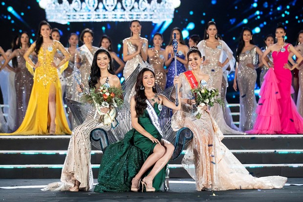 Top 3 Miss World Việt Nam 2019. (Ảnh: BTC)