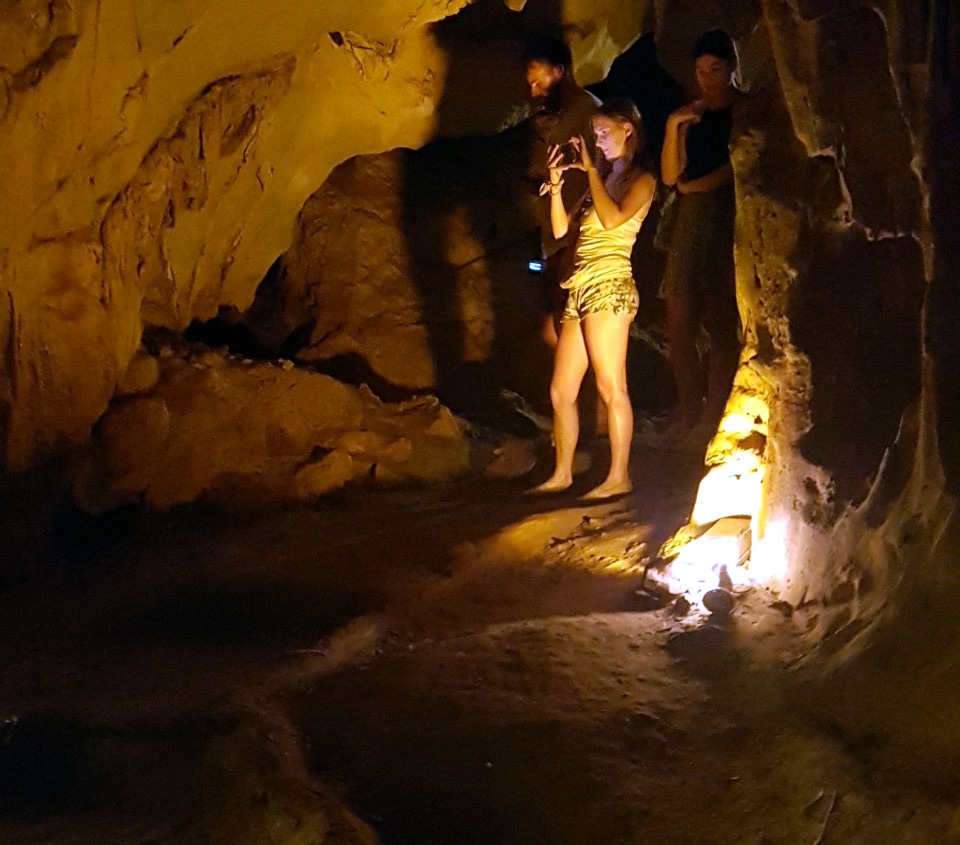 Một hang động vừa được phát hiện vào năm 2017 trên một hòn đảo thuộc vịnh Bái Tử Long.