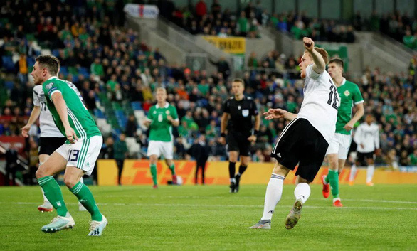 Hậu vệ có cú vô lê trái phá, Đức tìm lại mạch thắng tại vòng loại Euro 2020