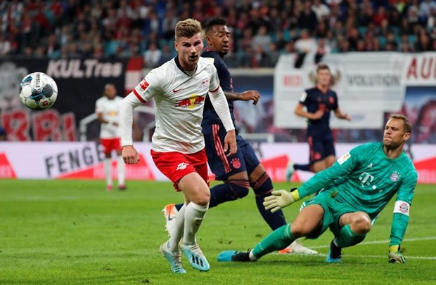 RB Leipzig với sự đầu tư của ông chủ nước ngoài đã khiến Bayern chật vật ở trận cầu tâm điểm Bundesliga cuối tuần qua
