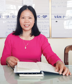 Cô giáo Nguyễn Thị Chiến