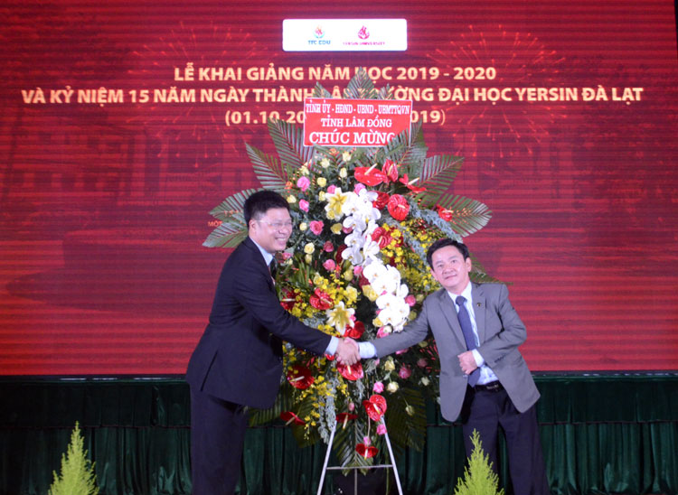 Trường Đại học Yersin Đà Lạt kỷ niệm 15 năm thành lập và khai giảng năm học 2019 - 2020