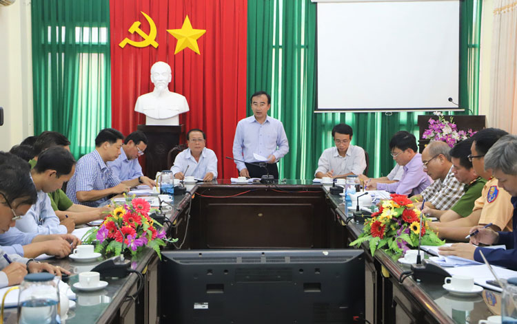 Buổi làm việc giữa 3 huyện Cát Tiên, Tân Phú và Bù Đăng