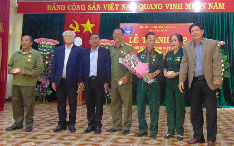 Thành lập Chi hội Hội Hữu nghị Việt Nam - Lào huyện Bảo Lâm