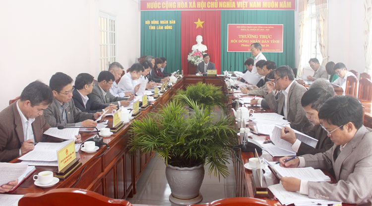 Thường trực HĐND tỉnh tổ chức Phiên họp thứ 30