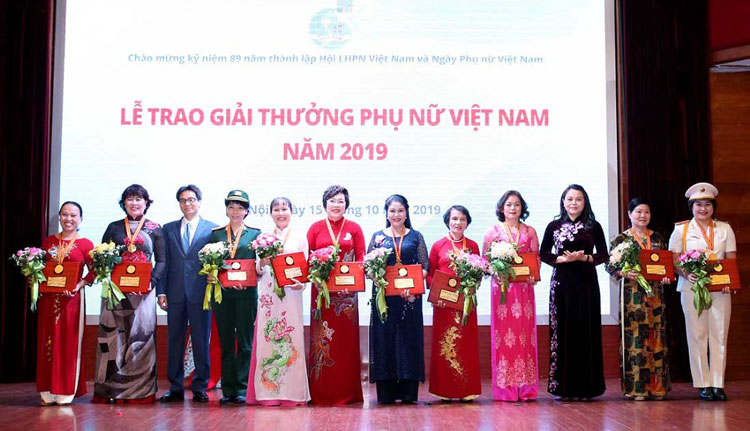 Lâm Đồng có 01 cá nhân được tôn vinh Giải thưởng phụ nữ Việt Nam năm 2019