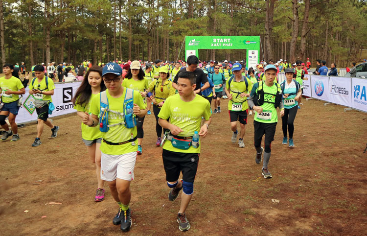 Đà Lạt: Gần 2.000 người đăng ký chạy bộ đường rừng