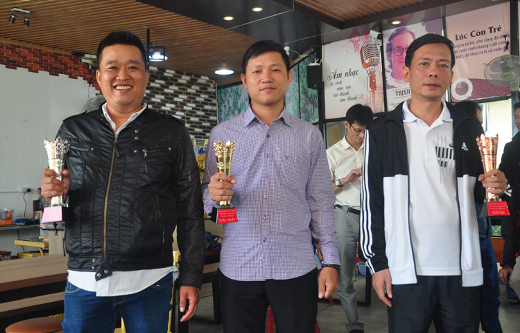 3 kỳ thủ dẫn đầu tại giải cờ úp Đà Lạt mở rộng 2019