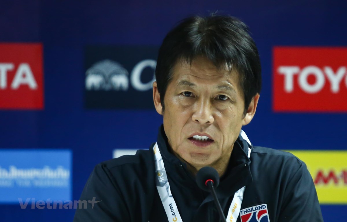 Huấn luyện viên Akira Nishino tự tin giúp tuyển Thái Lan đánh bại Việt Nam ở trận đấu tới
