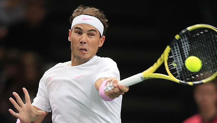 Nadal hạ Wawrinka ở vòng ba Paris Masters