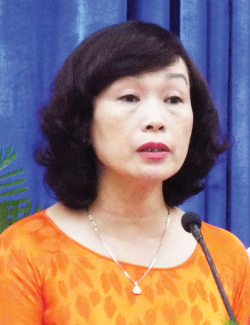 Đồng chí Huỳnh Thị Thanh Xuân - Bí thư Thành ủy Đà Lạt