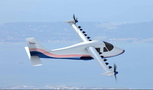 NASA phát triển máy bay chạy hoàn toàn bằng động cơ điện