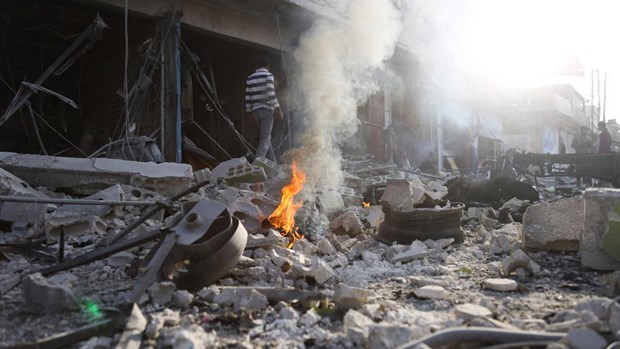 Syria: Đánh bom xe tại Đông Bắc làm gần 30 người thương vong