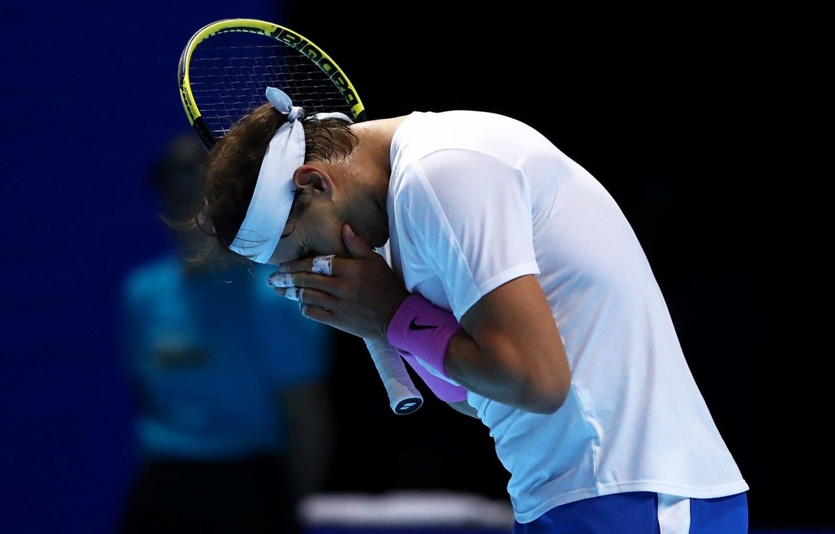 Rafael Nadal thua ngay trận ra quân ATP Finals 2019