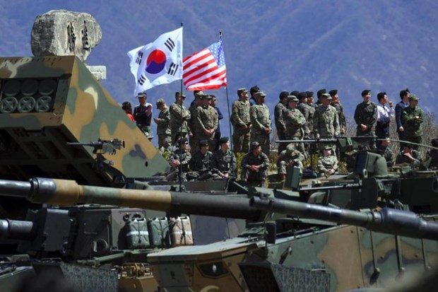 Triều Tiên cảnh báo Mỹ về cuộc tập trận chung với Hàn Quốc