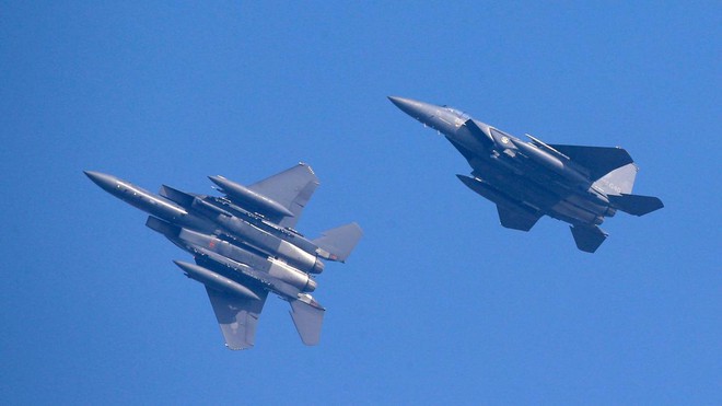 Máy bay tiêm kích F-15 của Hàn Quốc