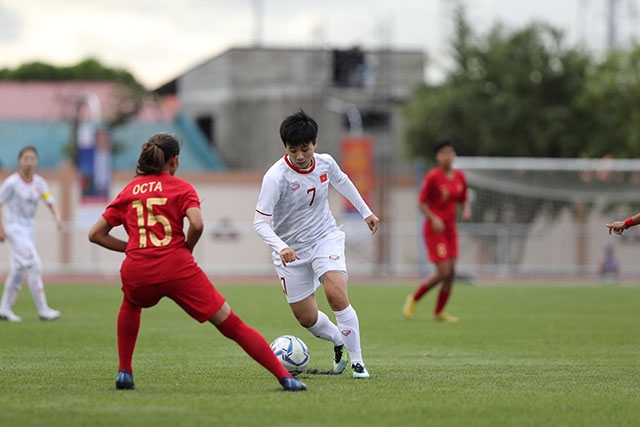Thắng đậm Indonesia 6-0, tuyển nữ Việt Nam thẳng tiến vào bán kết