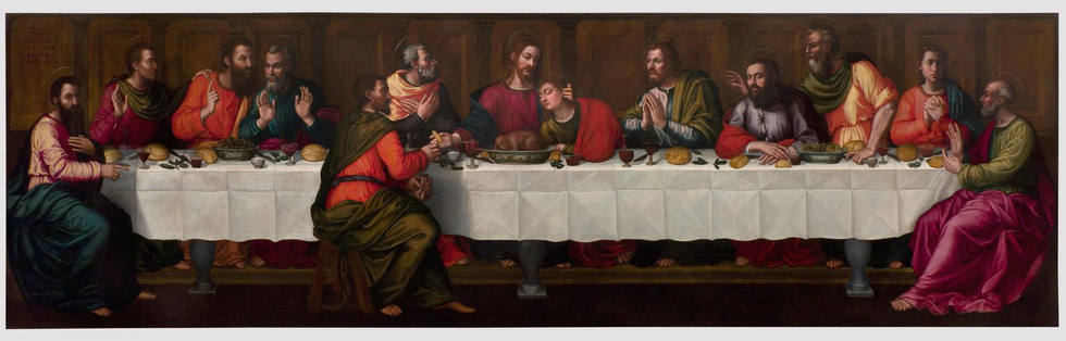 Bữa tiệc ly (The Last Supper) được xơ Plautilla Nelli vẽ năm 1560, dài 6,4m, tả Chúa Jesus và các tông đồ với kích thước người thật. Tranh vừa được phục chế và đưa ra trưng bày tại Bảo tàng Santa Maria Novella cũng ở Florence vào cuối tháng 10-2019