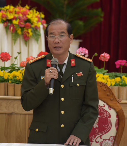 Đại tá Lê Hồng Phong - Phó Giám đốc Công an tỉnh Lâm Đồng