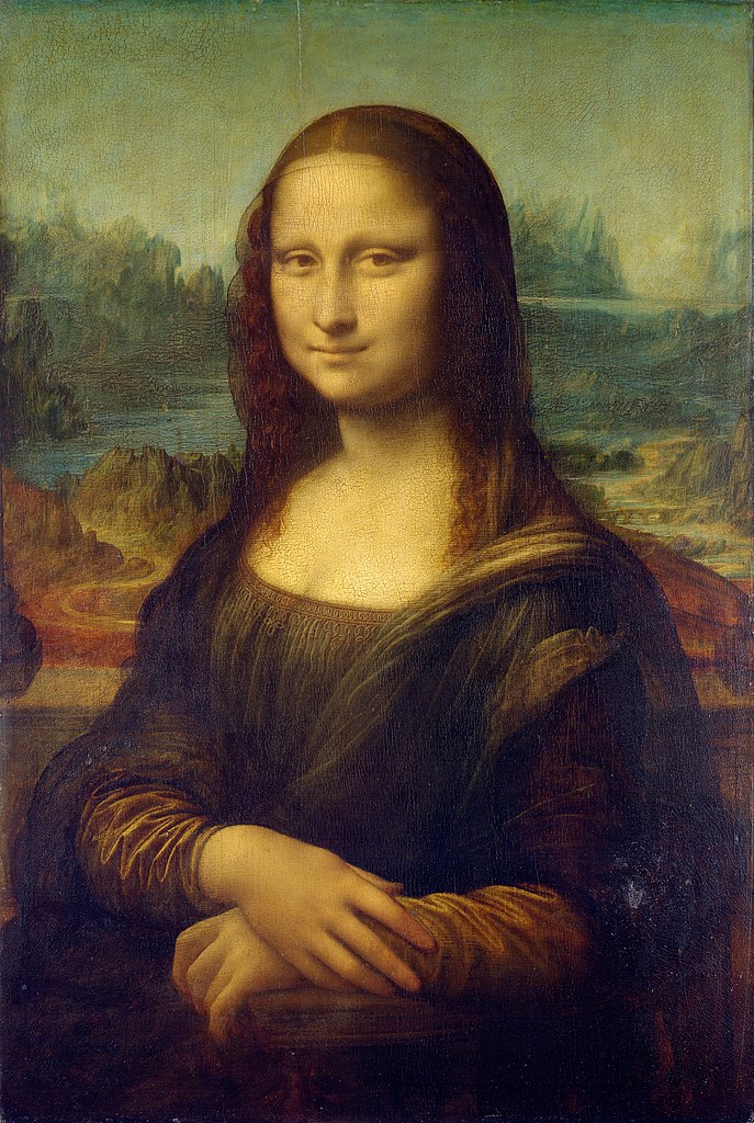 Bức tranh Mona Lisa nổi tiếng