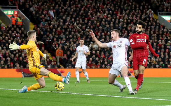 Thắng nhẹ nhàng Sheffield, Liverpool vững chắc ngôi đầu Premier League