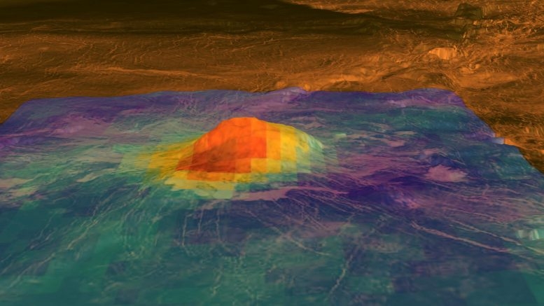 Bằng chứng mới tiết lộ núi lửa đang hoạt động trên sao Kim