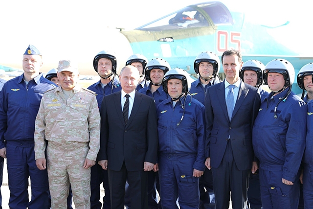 Tổng thống Nga có chuyến thăm bất ngờ tới Syria