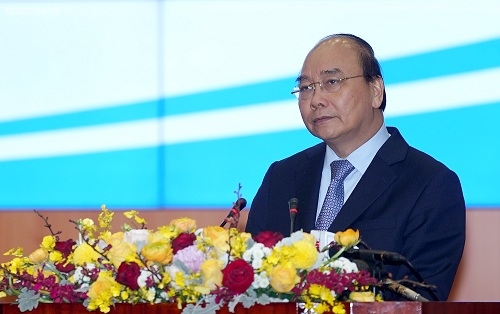 Thủ tướng Nguyễn Xuân Phúc phát biểu tại Hội nghị - Ảnh: Chinhphu.vn