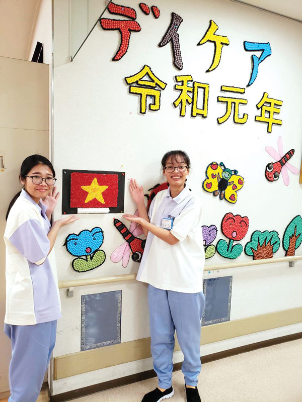 Sinh viên Đại học Yersin Đà Lạt thực tập điều dưỡng tại Nhật