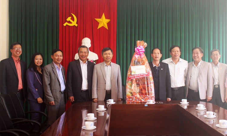 Ban Thường trực Ủy ban MTTQ Việt Nam tỉnh thăm chúc tết các doanh nghiệp, đơn vị nhân dịp xuân Canh Tý 2020
