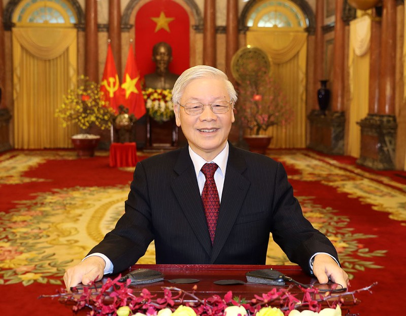 Tổng Bí thư, Chủ tịch nước Nguyễn Phú Trọng chúc Tết đồng bào, chiến sĩ cả nước và cộng đồng người Việt ở nước ngoài