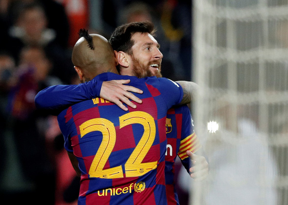 Messi có một trận đấu xuất sắc