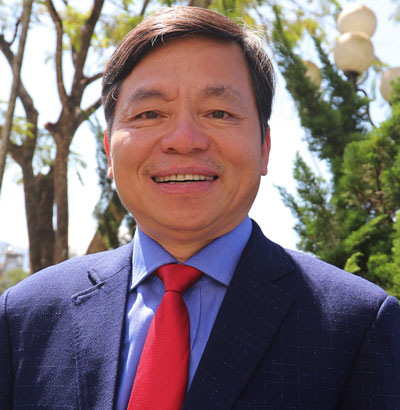 Ông Nguyễn Văn Triệu - Ủy viên Ban Thường vụ Tỉnh ủy, Bí thư Thành ủy Bảo Lộc