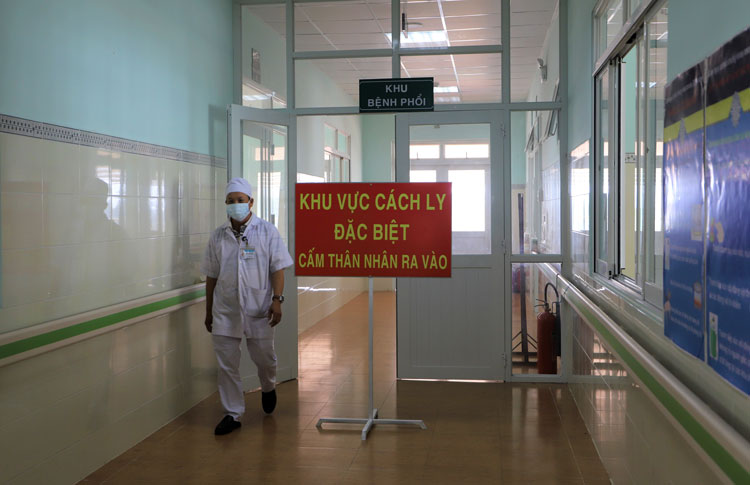 Khu cách ly đặc biệt tại Bệnh viện II Lâm Đồng sẵn sàng thu dung, cách ly điều trị khi có bệnh nhân nhiễm virus nCoV