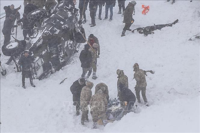 Số người thiệt mạng trong hai vụ lở tuyết liên tiếp tại Thổ Nhĩ Kỳ tăng lên 38