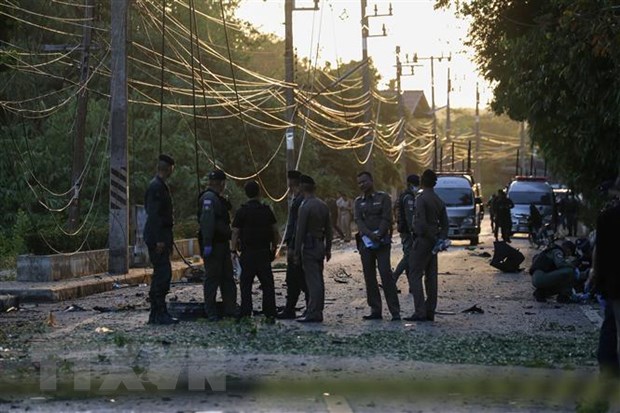 18 người bị thương trong vụ nổ bom ở miền Nam Thái Lan