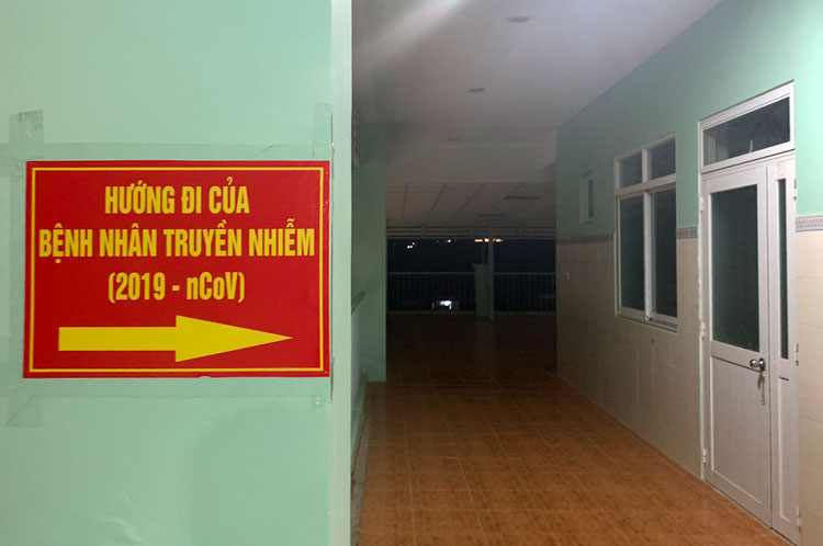 Khu cách ly phòng, chống dịch bệnh Covid- 19 tại Bệnh viện II Lâm Đồng