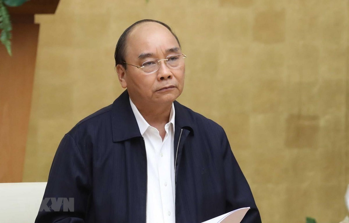 Thủ tướng Nguyễn Xuân Phúc chủ trì họp Thường trực Chính phủ với Ban Chỉ đạo Quốc gia phòng, chống dịch COVID-19