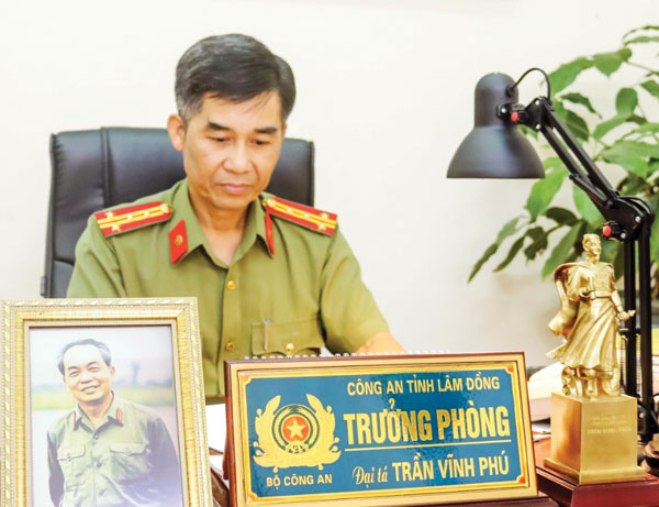  Trưởng phòng An ninh Kinh tế - Đại tá Trần Vĩnh Phú