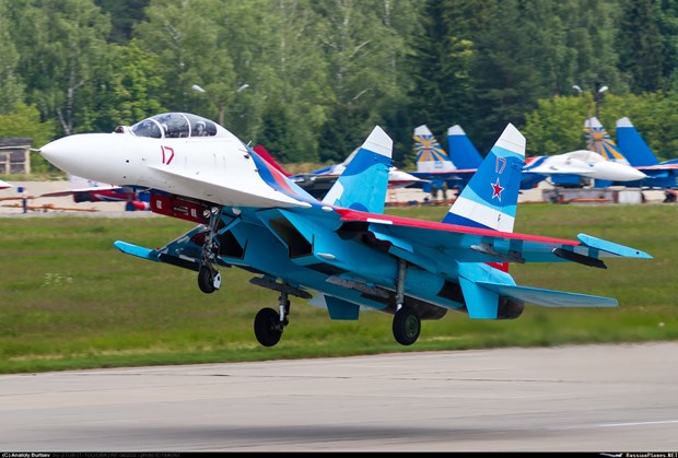 Máy bay chiến đấu Su-27 của quân đội Nga gặp nạn ở Biển Đen
