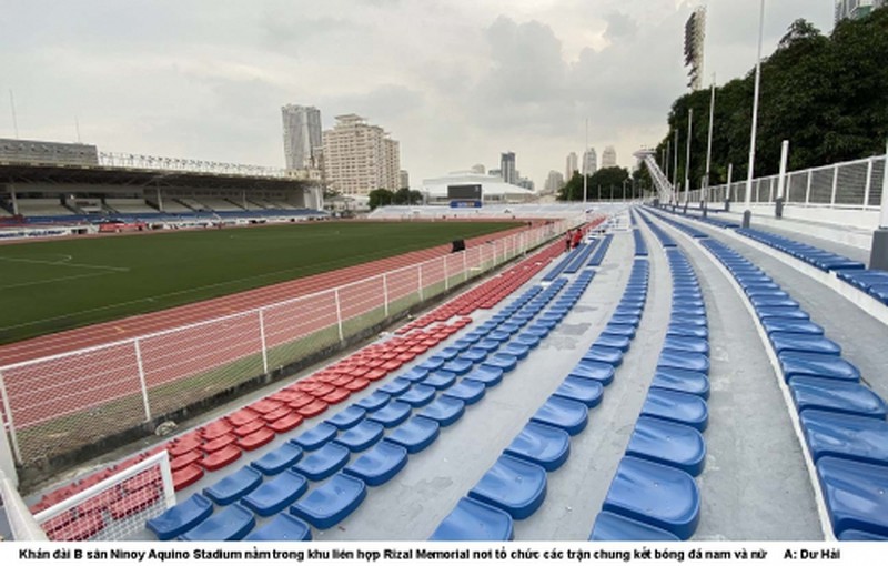 Sân Rizal Meomorial nơi ghi dấu ấn lịch sử của bóng đá Việt Nam