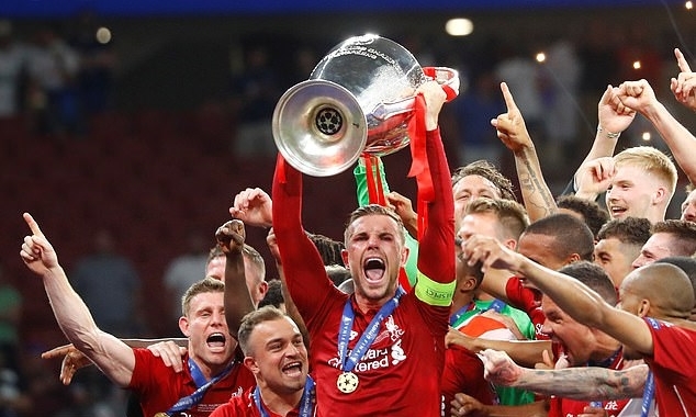 Liverpool là đội gần nhất vô địch Champions League