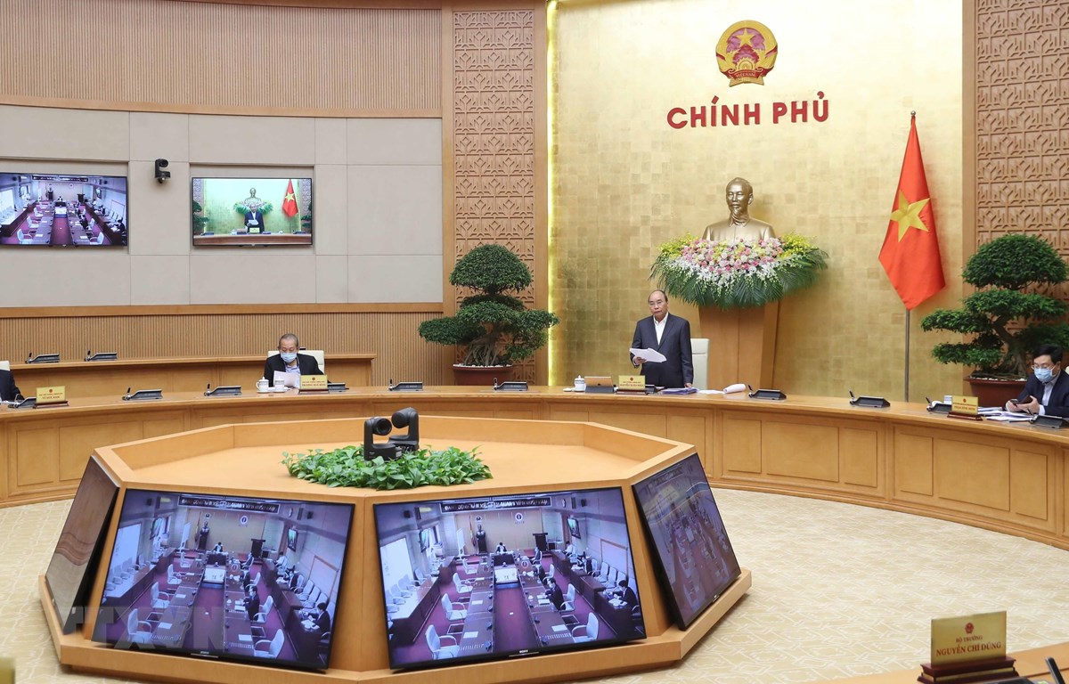 Thủ tướng Nguyễn Xuân Phúc phát biểu khai mạc phiên họp