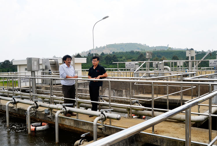 Nhà máy xử lý nước thải KCN Lộc Sơn