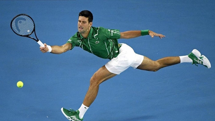 Tay vợt số một thế giới Novak Djokovic.